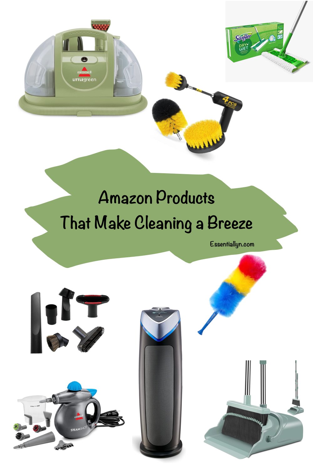 Amazon cleaning products air filter air purifier vacuum broom steamer grout cleaning swifter mop Household cleaning products