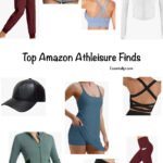 Affordable Amazon Comfortable Athleisure Athletic Yoga Fitness Clothing Fashion Finds for Women Sports Bra Jacket Hat