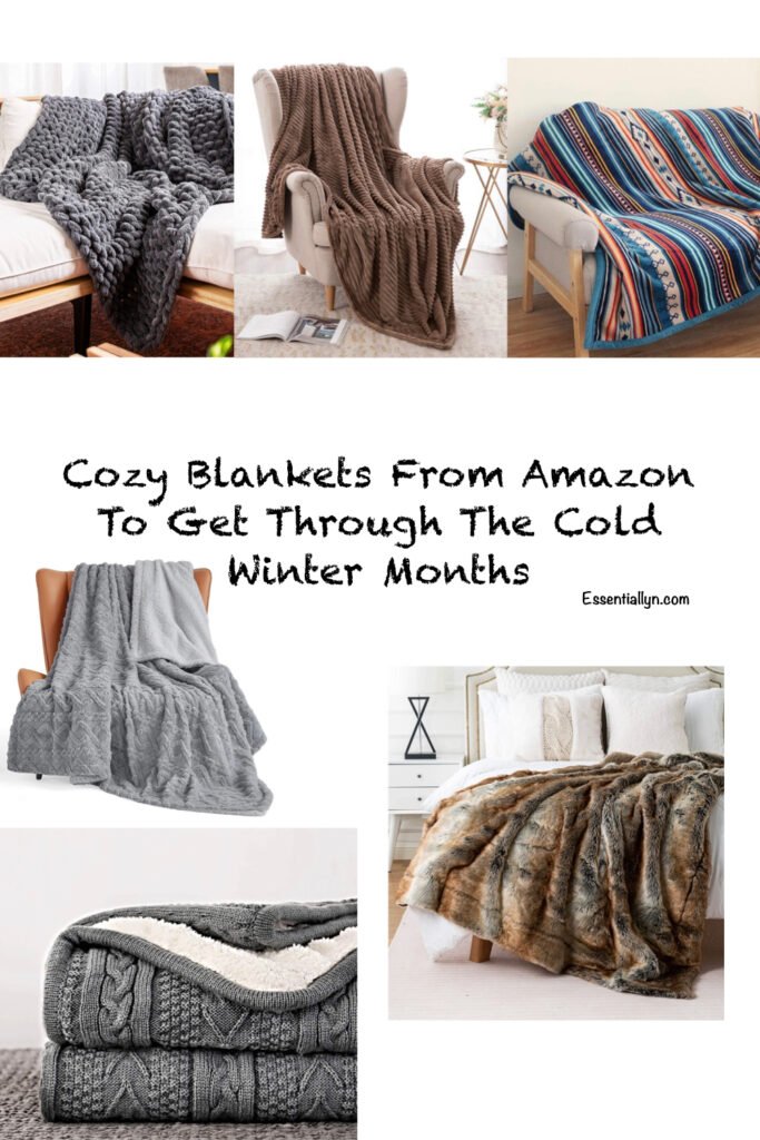 Cozy Blankets From Amazon Warm Blankets Couch Throw Blanket Home Decor Living Room Decor Soft Warm Bedding Chunky Knit Cable Knit Blanket Winter Blankets Warm Bedding Affordable Faux Fur Throw